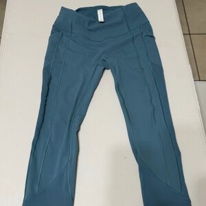 Lululemon Athletica Deep Teal Leggings